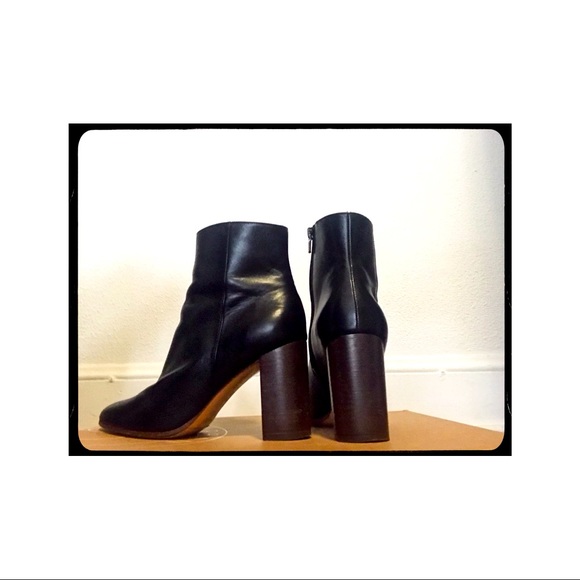 Maje Black Ankle Boots - Picture 1 of 2